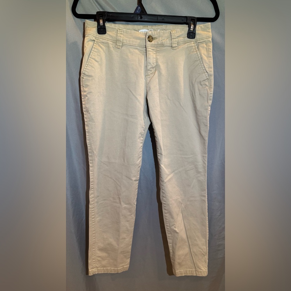Old Navy Beige/Tan Boyfriend Pants